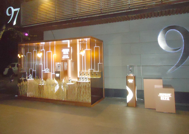 伏特加展台
